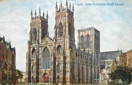 England York Minster West Front - York