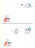 Norwegen 1991 MiNr.: 1038 Schwan Sonderstempel Olympische Spiele Lillehammer; Norway - Lettres & Documents