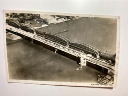 Netherlands Nederland Dordrecht Bruggen Rail Bridge KLM Air Foto Aerial View RPPC Real Photo 16925 Post Card POSTCARD - Dordrecht