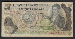 Colombia - Banconota Circolata Da 20 Pesos P-409d.1 - 1979 #19 - Colombia