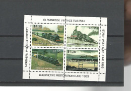52352 ) New Zealand Stamp Week 1993 Glenbrook Vintage Railway Northern Philatelic Society - Blokken & Velletjes