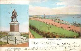 England Plymouth Multi View - The Hoe & Drake Statue - Plymouth