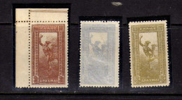 Grece (1901) -  2 D. 3d. 5 D. Mercure Volant - Neufs* - MLH - Ungebraucht