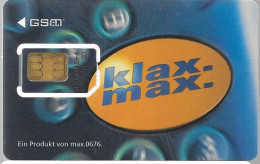 CARTE-GSM-PUCE-AUTRICHE-KLAX MAX-TBE - Prepaid: Mobicartes