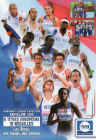 CPM - ATHLETISME - FFA - CHAMPIONNATS D'EUROPE BARCELONE 2010 - 8 TITRES EUROPEENS 18 MEDAILLES - LES BLEUS UNE EQUIPE - Athlétisme