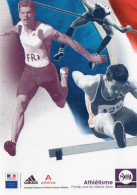 CPM - ATHLETISME - FFA - FEDERATION FRANCAISE D'ATHLETISME - PORTES D'UN MEME ELAN - Athlétisme