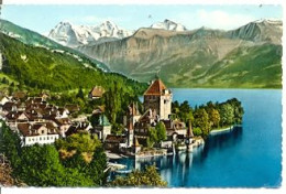 Postal Suiza. Oberhofen Mit Eiger. 7-sui109 - Oberhofen Am Thunersee