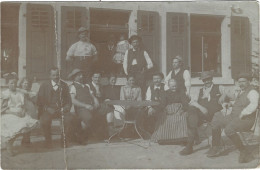 Photo AK Privat Basel 1909 Bauern Vor Bauernhof - Autres & Non Classés