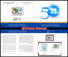 LIBYA 2010 OPEC Oil Petroleum Flags Saudi Arabia Venezuela Iraq Qatar (Libya Post BOOKLET) *** BANK TRANSFER ONLY *** - Oil