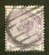 1251 GBX GB 1884 Scott #102 Used (scv $100.) LOWER BIDS 20% OFF - Unused Stamps