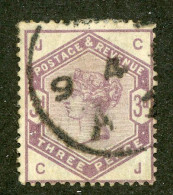 1253 GBX GB 1884 Scott #102 Used (scv $100.) LOWER BIDS 20% OFF - Neufs