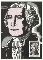 Sao Tome Et Principe Carte Maximum 1982 George Washington Peinture De Roy  Lichtenstein St Thomas And Principe Maxicard - George Washington