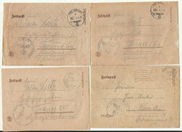 4 FELDPOST 1943/44/45  - Used Stamps
