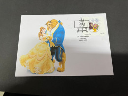 5-9-2023 (4 T 17) Australia - 2023 - Belle From Beauty &The Beast -  Issued 29-8-2023 (for Centenary Of Disney) - Lettres & Documents