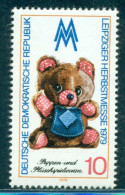 1979 Teddy Bear,children Soft Toy,Toys And Puppets Industry,DDR,2452,MNH - Marionette