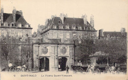 FRANCE - 35 - Saint-Malo - La Porte Saint-Vincent - Carte Postale Ancienne - Saint Malo