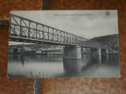 OMBRET. 2512. LE PONT RELIANT AMAY ET OMBRET - Amay