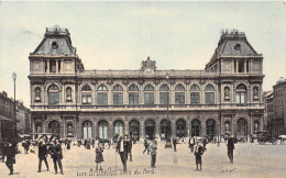 BELGIQUE - Bruxelles - Gare Du Nord - Carte Postale Ancienne - Transport (rail) - Stations