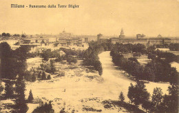 ITALIE - Milano - Panorama Dalla Torre Stigler - Carte Postale Ancienne - Milano (Milan)