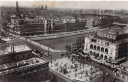 FRANCE - 75 - Paris - Panorama Sur La Place Du Châtelet Et Le Palais De Justice - Carte Postale Ancienne - Sonstige & Ohne Zuordnung