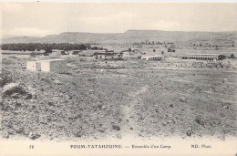 TUNISIE - Tatahouine - Ensemble D'un Camp - Carte Postale Ancienne - Tunesien