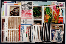 LOT OF 222 STAMPS MINT+USED+ 16 BLOCKS MI- 90 EURO VF!! - Collections (sans Albums)