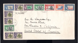 S868-GILBERT & ELLICE ISLANDS-OLD COVER CHRISTMAS.1961.British Colonies.Brief.Enveloppe - Isole Gilbert Ed Ellice (...-1979)