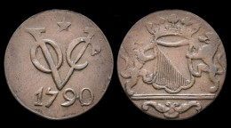 Netherlands Utrecht VOC Copper Duit 1790 - …-1795 : Former Period