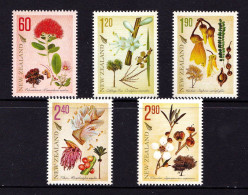 New Zealand 2012 Native Trees Set Of 5 MNH - Neufs