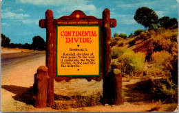 Colorado Rocky Mountains Continental Divide Official Scenic Historic Marker - Rocky Mountains