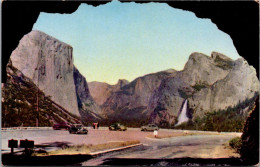 California Yosemite National Park "Portal Of Grandeur" View Of Valley From Wawona Tunnel - Yosemite