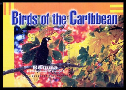 New World Birds Of Caribbean, Montezuma Oropendola, Bequia St. Vincent 2003 MNH MS - Cuculi, Turaco