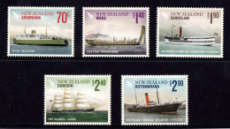 New Zealand 2012 Great Voyages Set Of 5 MNH - Ungebraucht