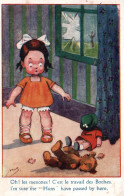 Illustration Donald Mac Gill - Oh, Les Menottes! C'est Le Travail Des Boches! Carte Lafayette Serie N° 036 - Mc Gill, Donald