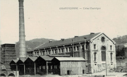 "/"30 - Gard - La Grand Combe - Mines - Houillères Du Bassin Des Cévennes - Usine Electrique - La Grand-Combe