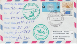 Germany Heli Flight From Polarstern To Neumayer 24.2.1985 (ET201) - Voli Polari