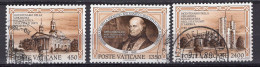 Z2016 - VATICANO SASSONE N°873/75 - VATICAN Yv N°864/66 - Gebruikt