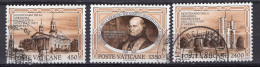 Z2016 - VATICANO SASSONE N°873/75 - VATICAN Yv N°864/66 - Used Stamps