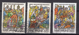 Z2019 - VATICANO SASSONE N°879/81 - VATICAN Yv N°875/77 - Used Stamps