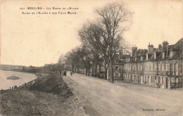 FRANCE - Moulins - Les Bords De L'Allier - Allée De L'Allier Et Rue Félix Mathé - Carte Postale Ancienne - Moulins