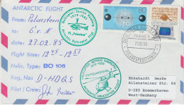 Germany  Heli Flight From Polarstern To Neumayer 23.2.1985 (ET202D) - Vols Polaires