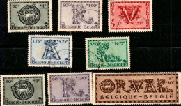BELGIQUE :1943: OBP.625-30 :  5ième ORVAL. 5 Oblitérés + 3 Neufs/ - Autres & Non Classés