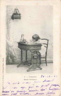Enfants - Portrait - Tentations - Bonnes Résolutions - Carte Postale Ancienne - Abbildungen