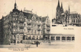 ALLEMAGNE - Hôtel Kölner Hof - Köln A. Rh.- Dom Südseite - Carte Postale Ancienne - Other & Unclassified