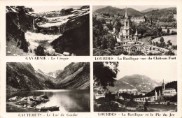 FRANCE - Lourdes - La Basilique - Cauterets - Gavarnie - Le Cirque - Carte Postale Ancienne - Cauterets