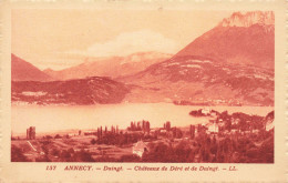 FRANCE - Annecy - Duingt - Châteaux De Dré Et De Duingt - LL - Carte Postale Ancienne - Annecy