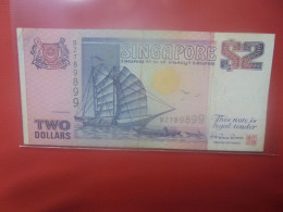 SINGAPOUR 2$ 1992 Circuler (B.30) - Singapore