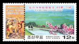 North Korea 2006 Mih. 5001 Agrarian Reform MNH ** - Corée Du Nord