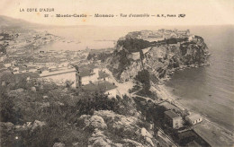 MONACO - Monte Carlo - Vue D'ensemble - BF Paris - Carte Postale Ancienne - Monte-Carlo