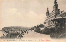 MONACO - Monte Carlo - Le Casino Et Les Terrasses - Carte Postale Ancienne - Monte-Carlo